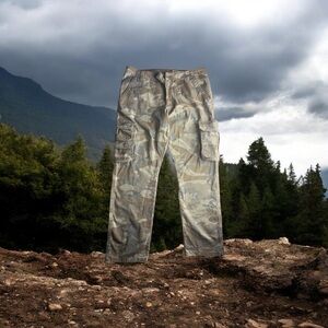 Wrangler Camouflage Rg Taper fatigue Cargo Hunting Pants Men’s SZ 36-30 pre- lov
